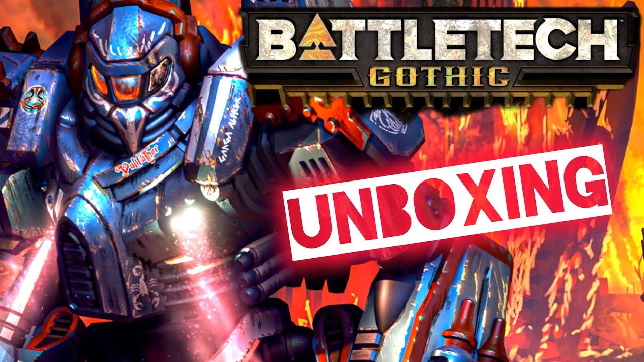 Trooper Syx Got New Toys | Battletech Gothic UNBOXING