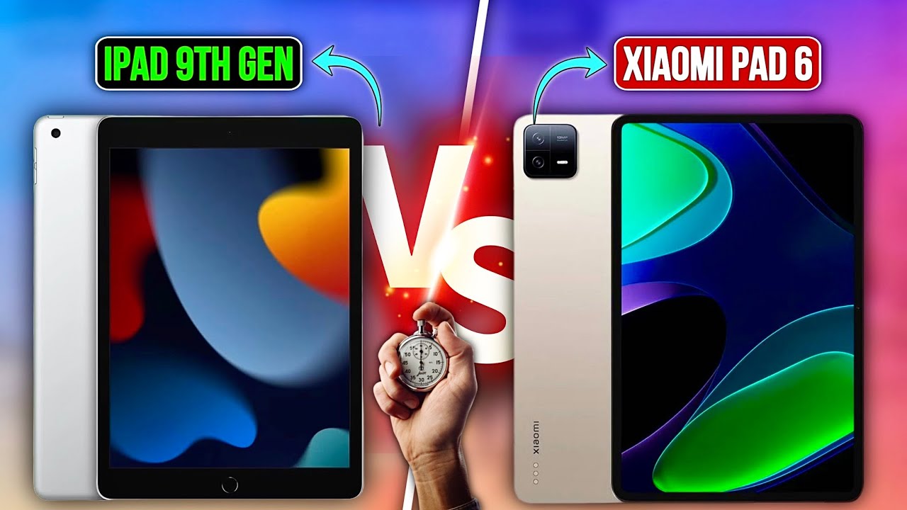 SPEED TEST🔥 -21 APPS ⚡Xiaomi Pad 6 vs iPad 9th Gen || 💵💰