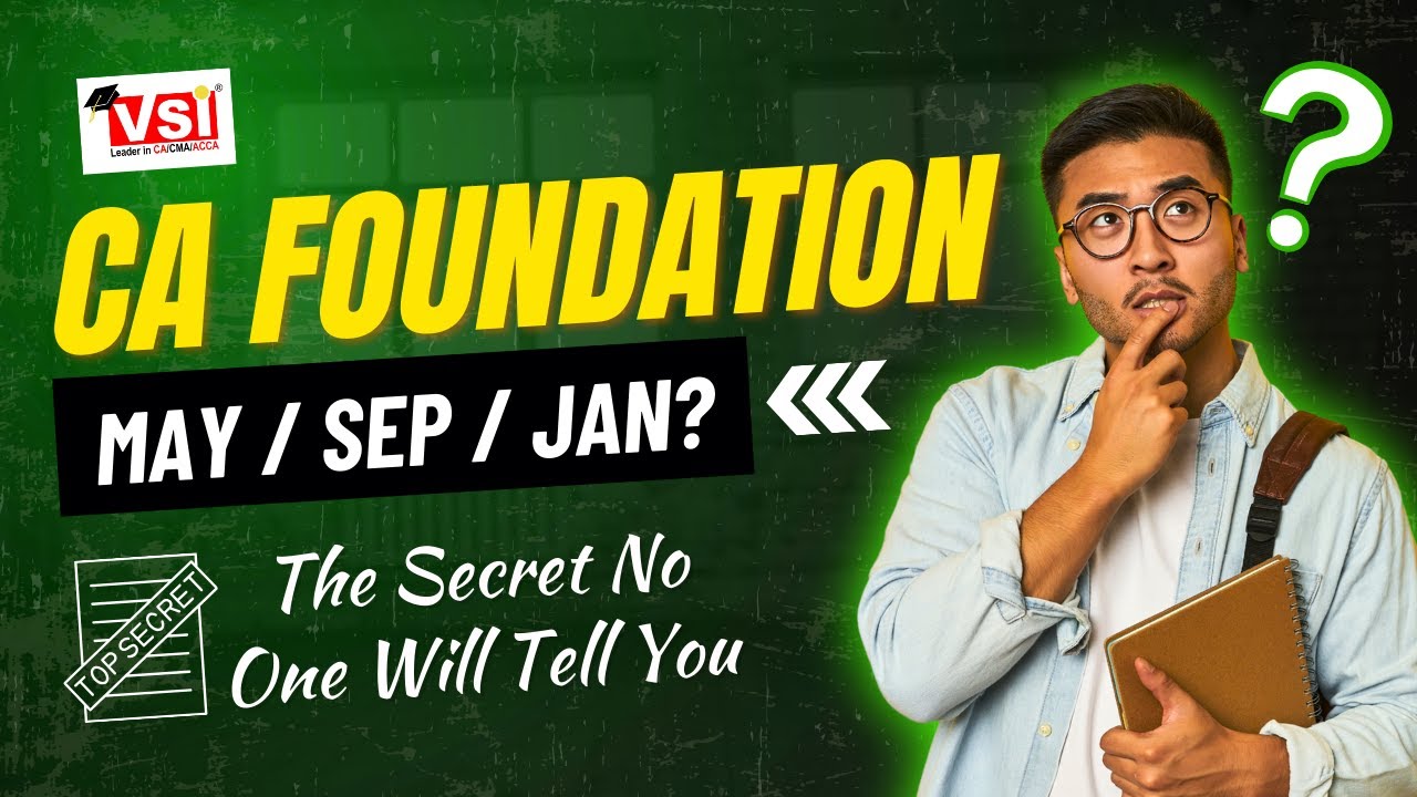 Which CA Foundation Attempt is the Best? May, Sept, or Jan? The Secret No One Will Tell You.