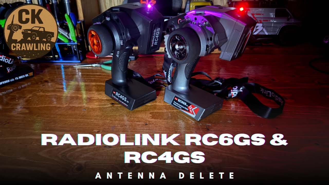 Удаление антенн Radiolink RC4GS и RC6GS со светодиодом