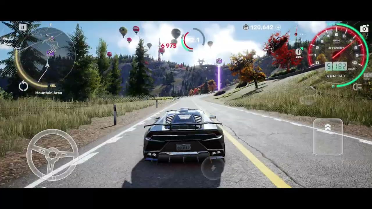 MOUNTAIN DRIVE MAP CARXSTREET || LET'S EXPLORE THE MAP WITH MY LAMBORGHINI 🏁🏎️🤯🥵||WATCH NOW IN 4K 🫦