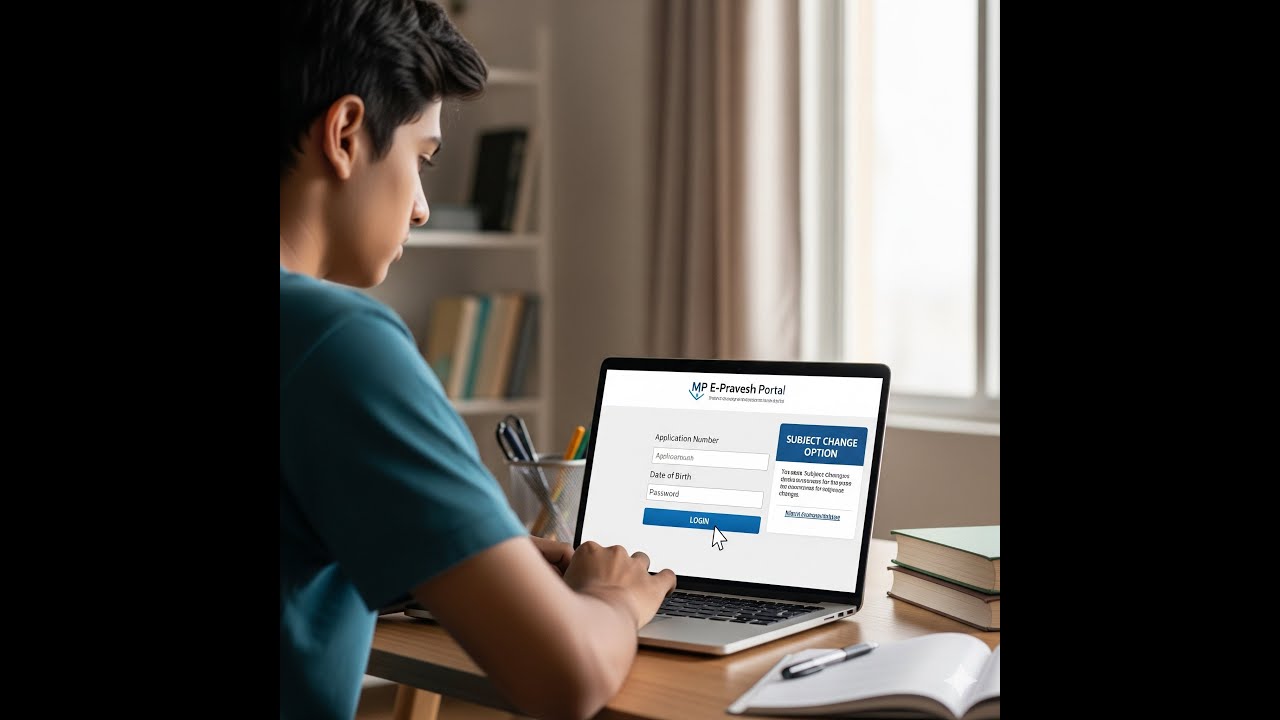 EPRAVESH PORTAL PAR STUDENT LOGIN SE APNE SUBJECT CHANGE allotment Download kaise kare? #epravesh MP