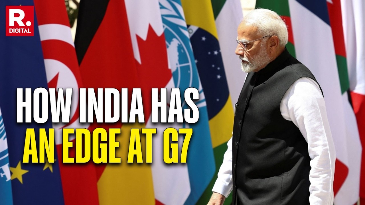 PM Modi Landed in France! India Takes Center Stage at High-Stakes G7 Summit in &Eacute;vian
