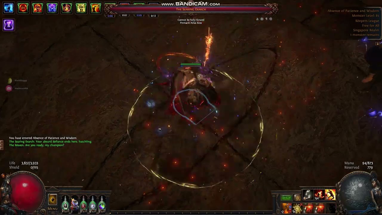 Poe - 3.27 - Uber Searing - Fire Heavy Strike Berserker