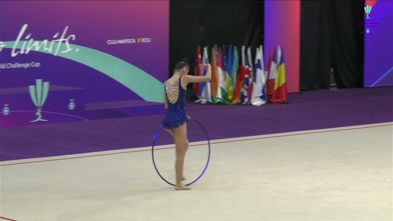 KAZ MEIRZHANOVA Aiym Hoop Seniors FIG RG WCCup Cluj Napoca 2025