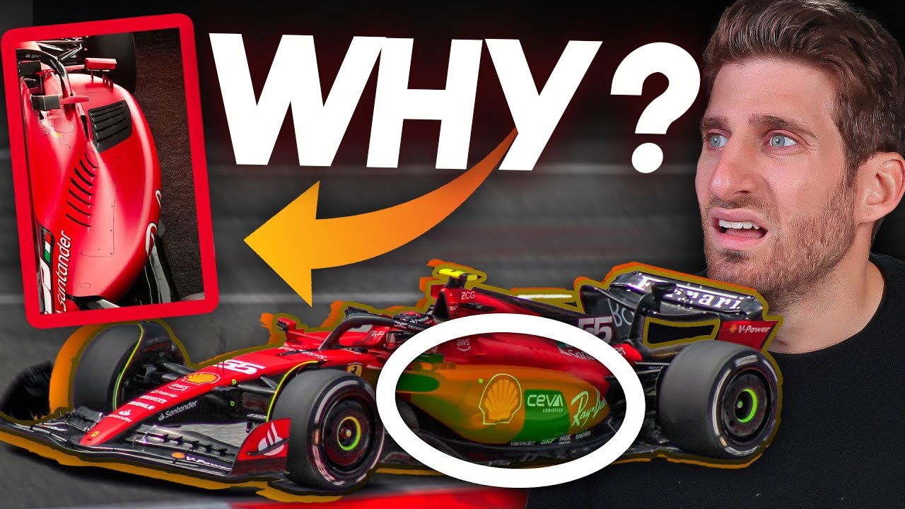THE SECRET inside Formula 1 SIDEPODS