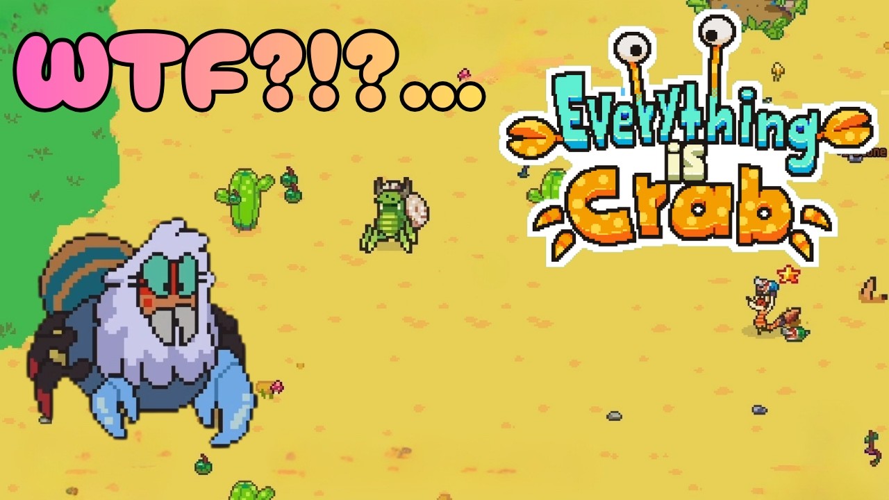Creating Abominations To Win On The Hardest Difficulty In Everything Is Crab (LIVE)