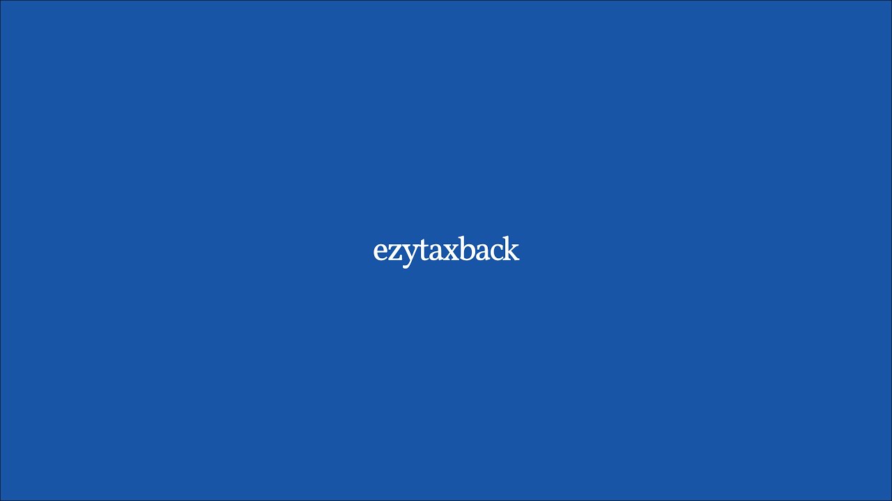 Tax Refund Calculator - Ezytaxback