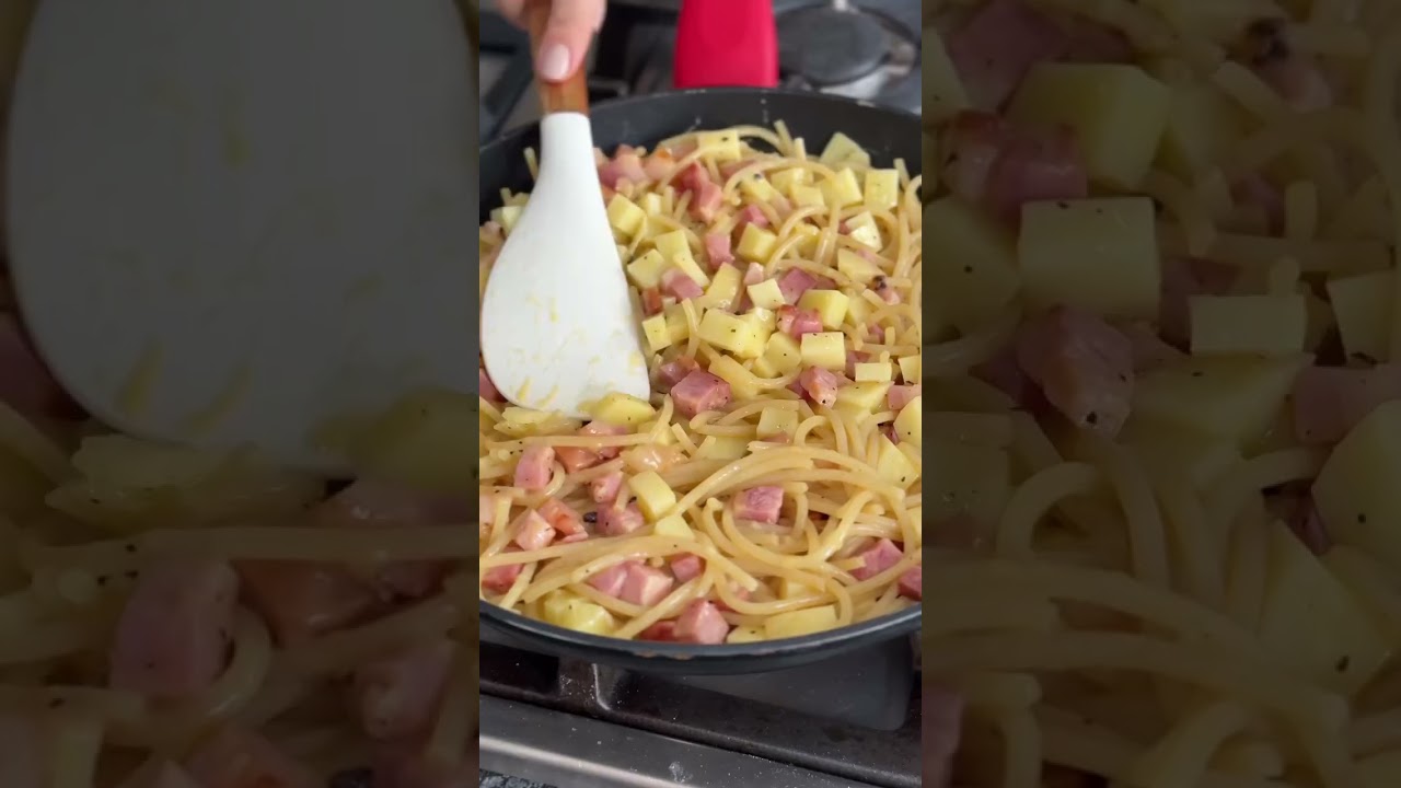 Frittata di Maccheroni. Un Toque Italiano a Tu Cocina #frittata #tortilla #spaghetti #comidaitaliana