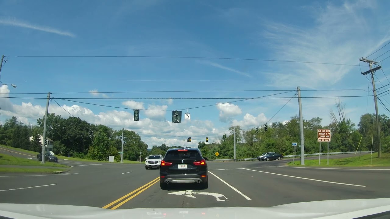 Driving Through East Granby, Connecticut