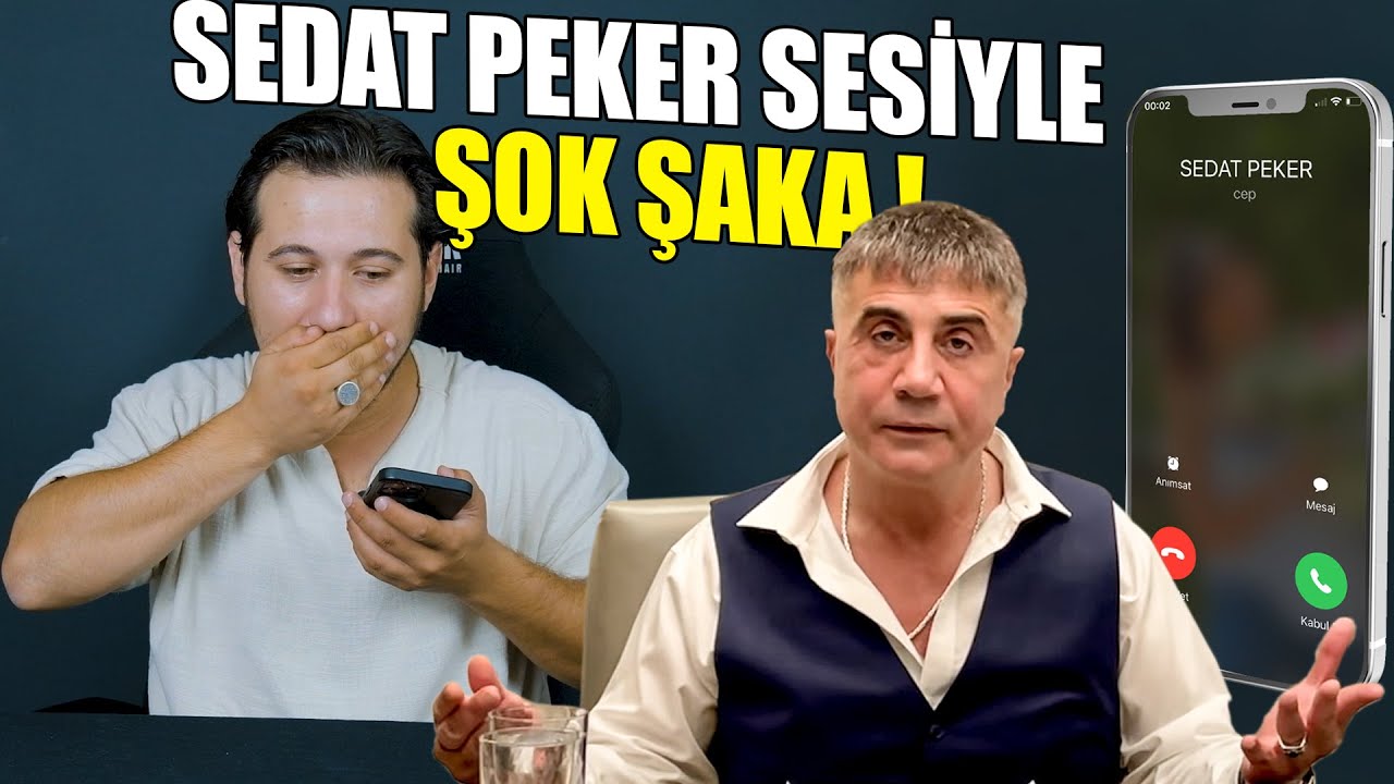 SEDAT PEKER SESİYLE PEKER'E RACON KESENLERİ TROLLEDİM !