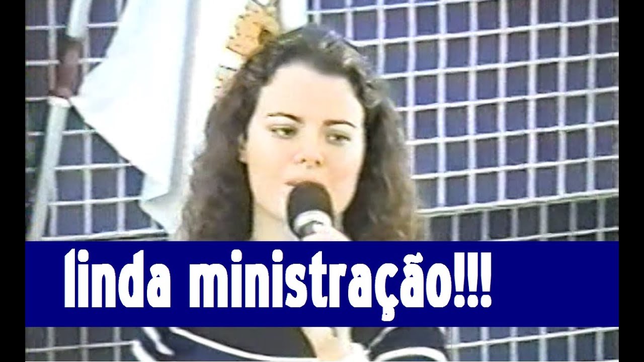 ANA PAULA VALADÃO FALA E MINISTRANDO PELA PRIMEIRA VEZ A CANÇÃO OUVE SENHOR - 03/06/2001