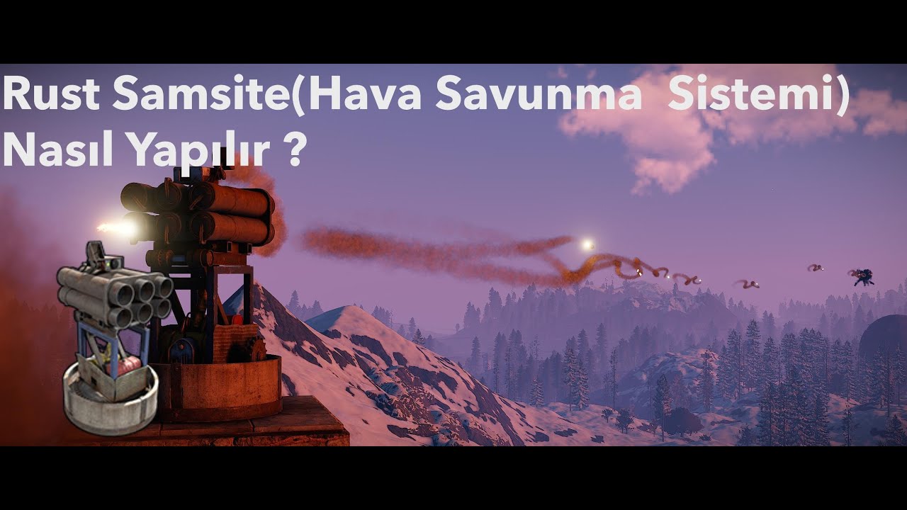 Rust Samsite Nasıl Kurulur (Hava Savunma Sistemi)