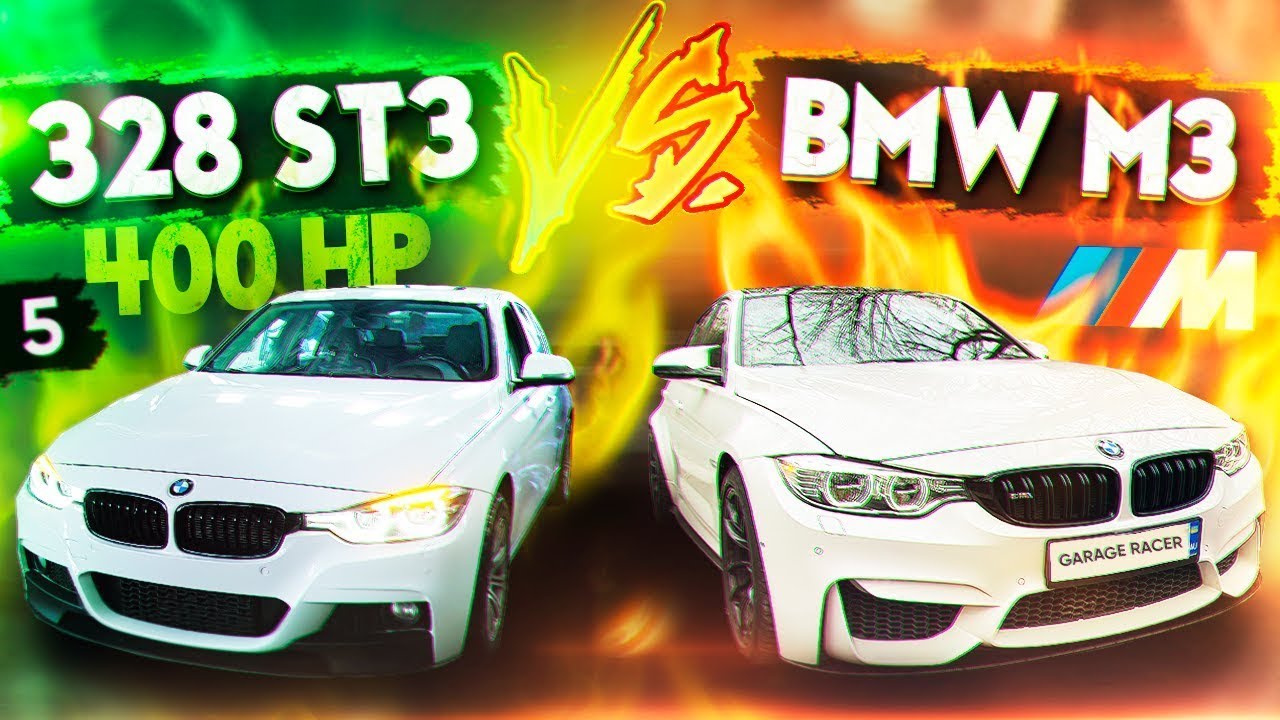 F30 328 ST3 400 KM kontra M3, M4! Wysadzili silnik N20 STAGE3 400 koni? Pojedynki, 100&ndash;200, hamownia