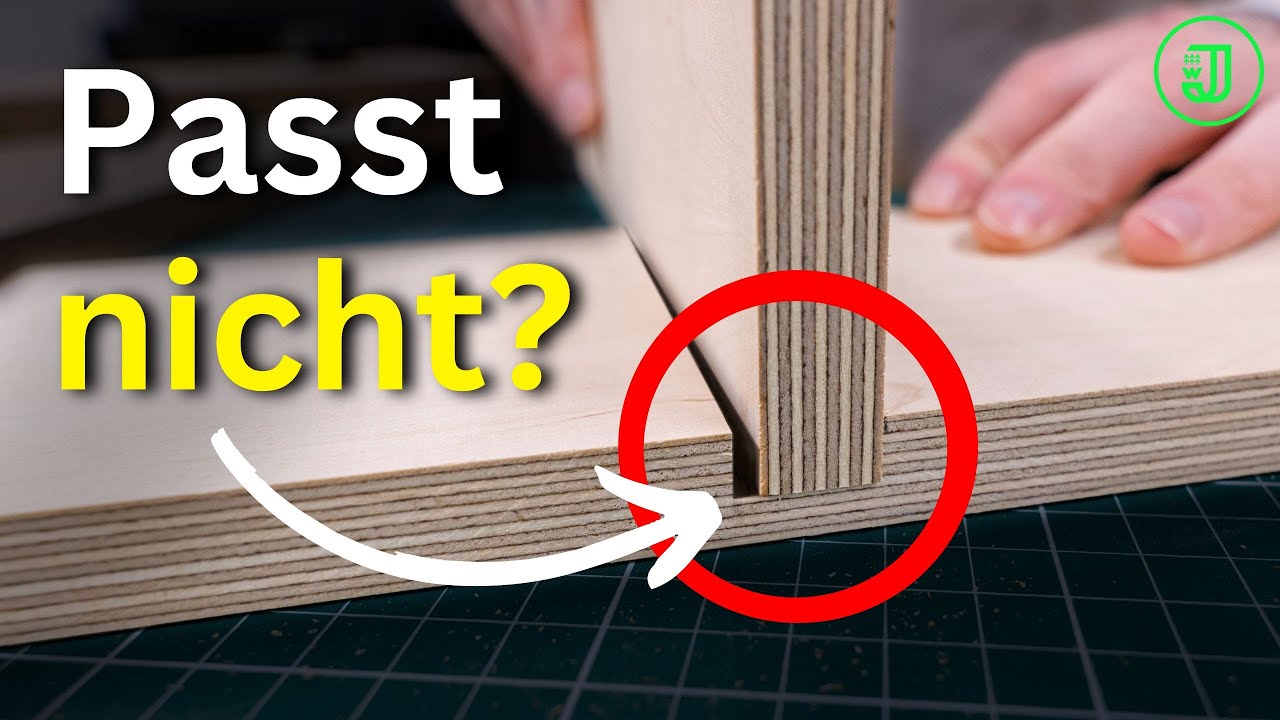 PERFEKTE NUTEN in SEKUNDEN - und zwar immer: Schmeiß dein Maßband weg! BAU DAS! 😲 | Jonas Winkler