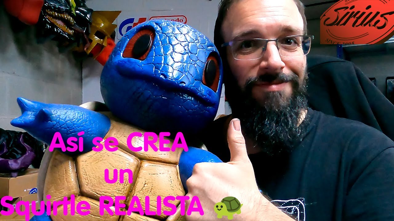 👉 De la impresora… ¡a la vida! 😱 Así hice mi Squirtle realista en 3D 🐢🔥