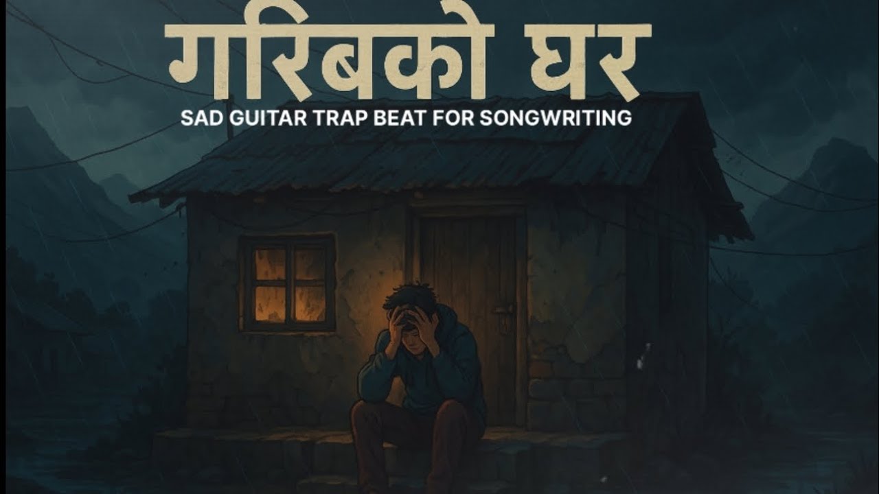 Garib Ko Ghar | Sad Nepali Guitar Trap Beat | Emotional Type Beat 2025