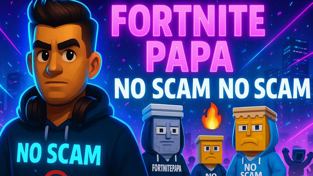 FortnitePapa &ndash; NO SCAM NO SCAM (Official Roblox Music Video)