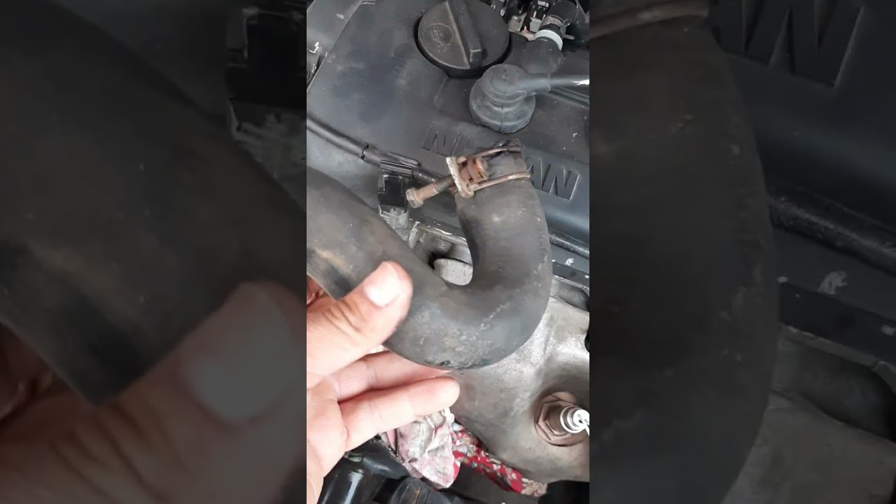 Cambio de mangueras sentra 1996.