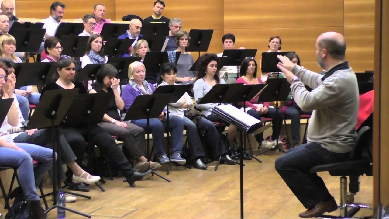 Vincenzo Bellini, Norma (prove coro/rehearsal)