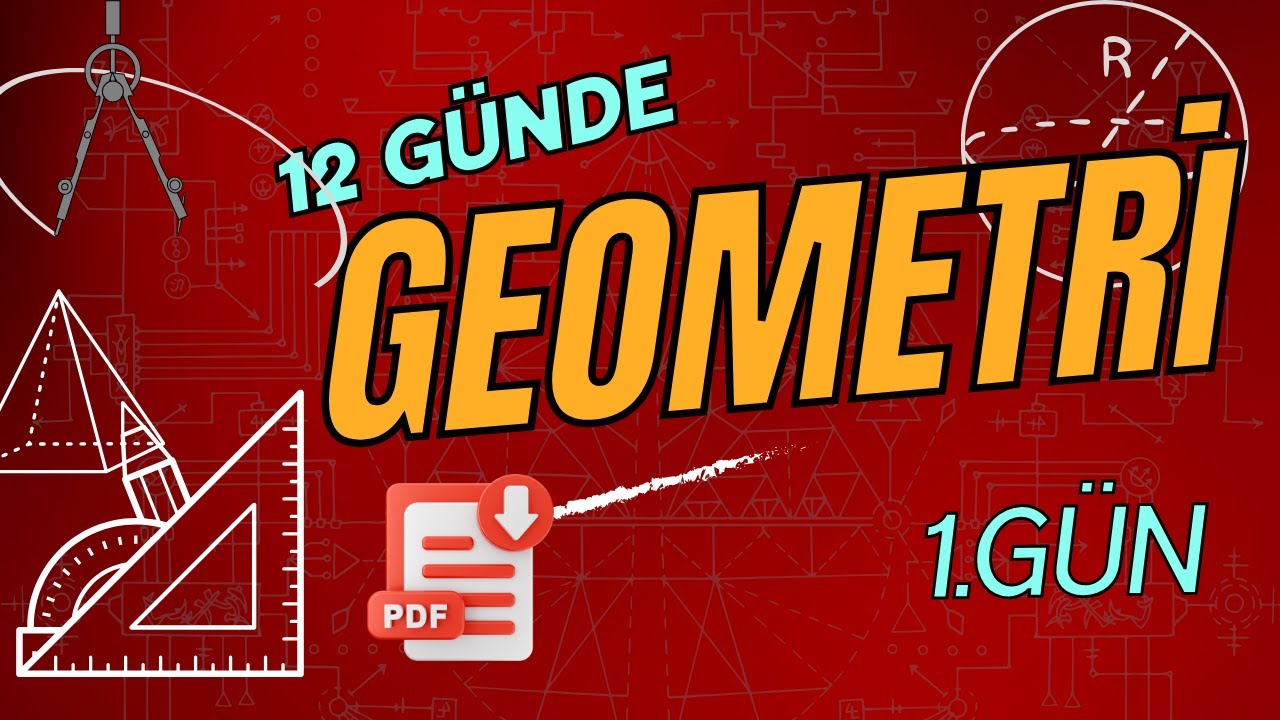 2023 DGS KPSS ALES TYT GEOMETRİ 1.BÖLÜM