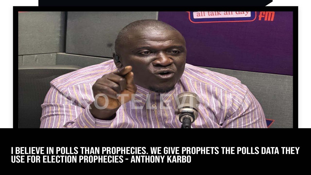 We are the ones who give prophets the polls data they use for election prophecies. - Anthony Karbo