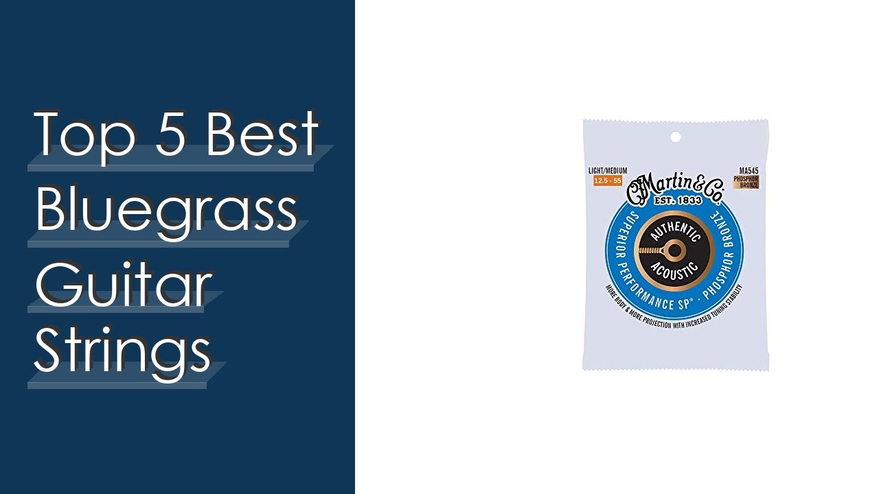 Top 5 Best Bluegrass Guitar Strings - Available On Market