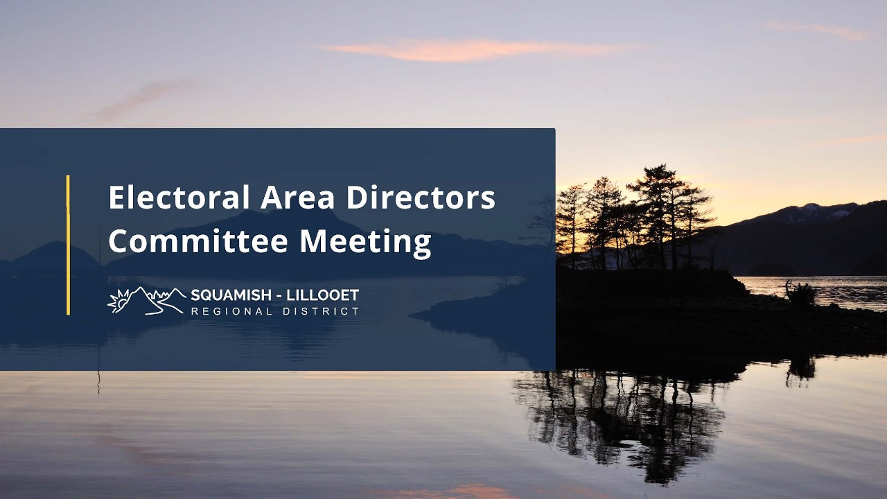 Electoral Area Directors Committee Meeting - March 9, 2026 - Part 2