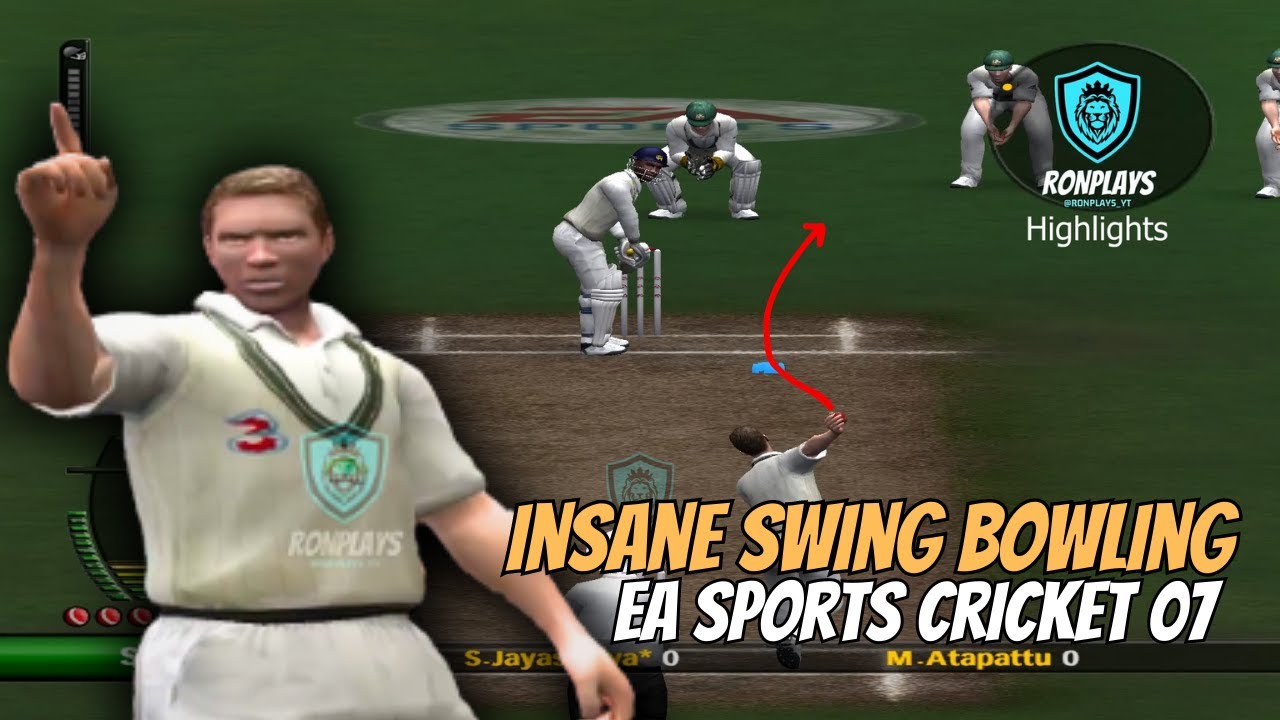 Insane Swing Bowling | EA Sports Cricket 07