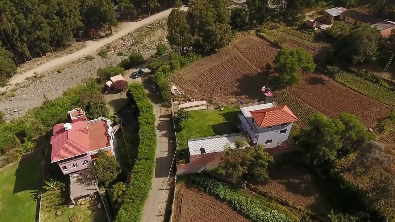 Cochabamba, Tiquipaya zona los Molinos, la sequía afecta a sembradíos y viveros de flores