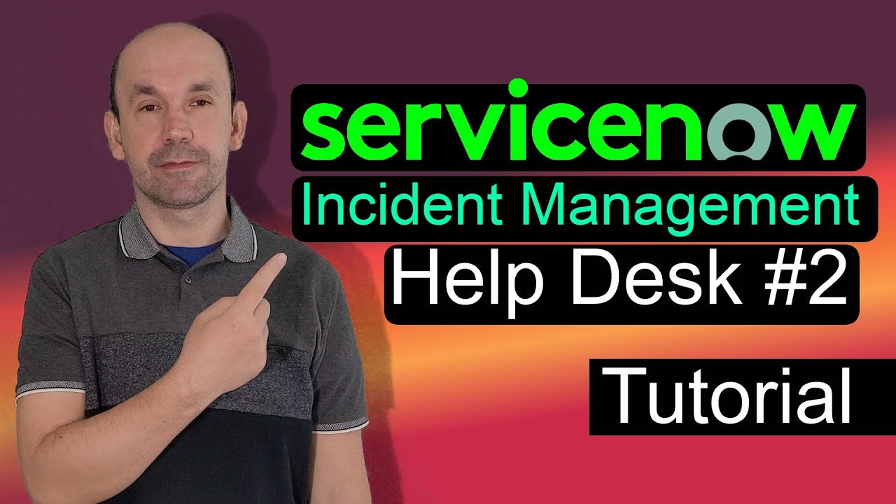 Управление инцидентами ServiceNow для службы поддержки или технической поддержки