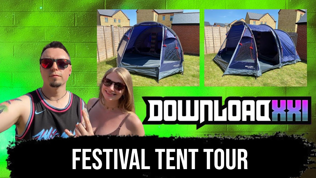 Download Festival 2024: Rydal 500 Tent Set Up