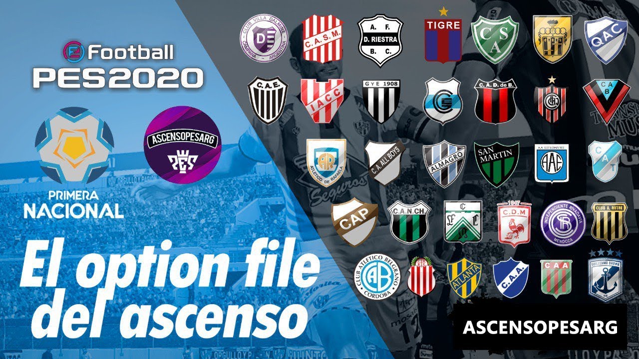PES 2020/PS4(OPTION FILE B NACIONAL + TUTORIAL COMO INSTALAR)