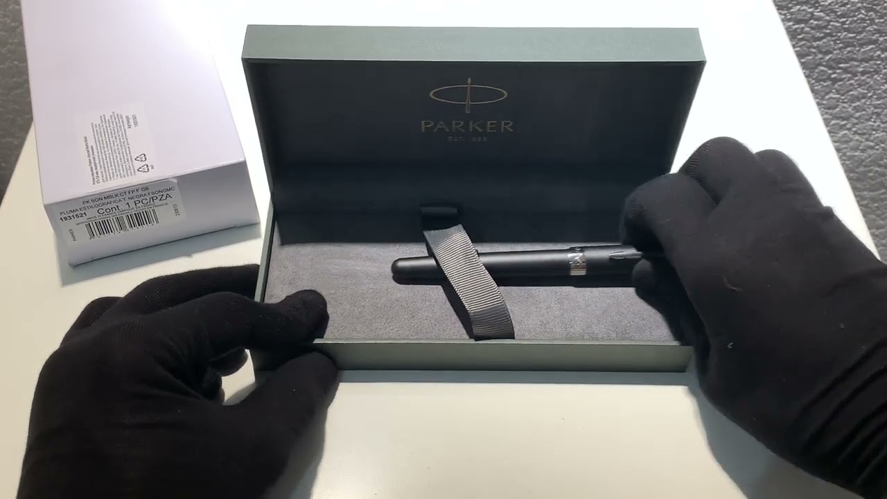 1931521 Перьевая ручка Parker (Паркер) Sonnet Core Matte Black Lacquer CT F