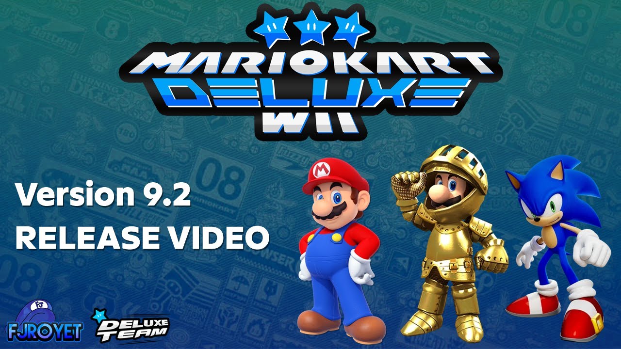 Mario Kart Wii Deluxe v9.2 - RELEASE VIDEO