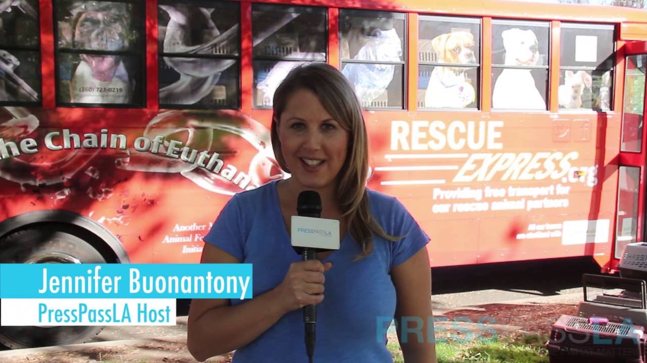 Alison Eastwood of Eastwood Ranch Honors Rescue Express Celebrating it's 5000th Animal Rescue