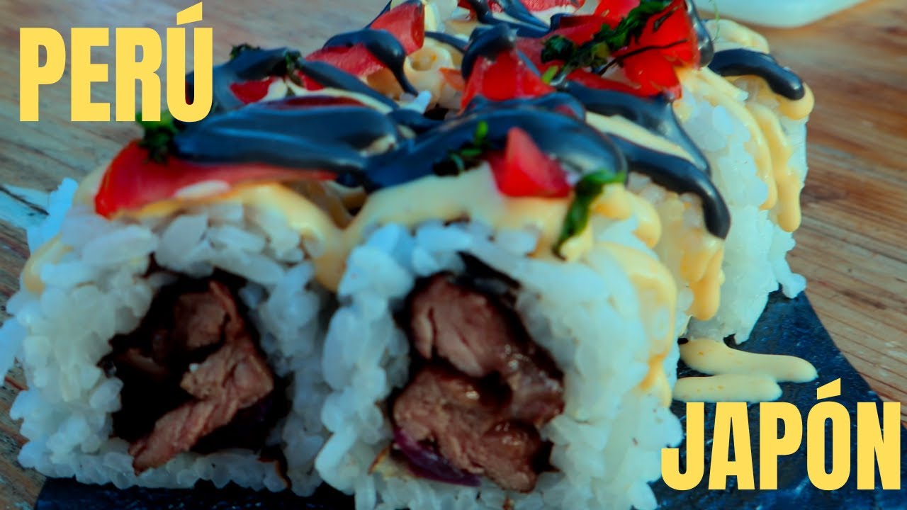 ¿Probé un Lomo Saltado hecho Roll?🔥