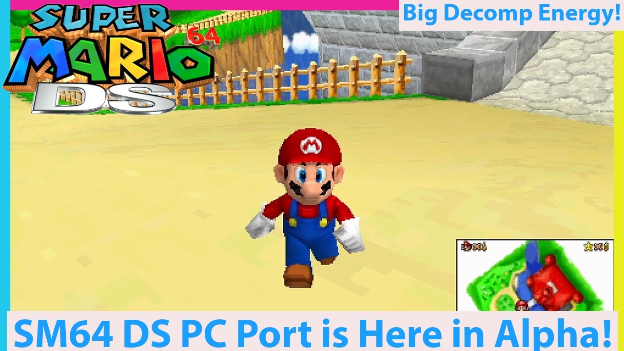 Super Mario 64 DS PC Port is Here! VERY Early Alpha