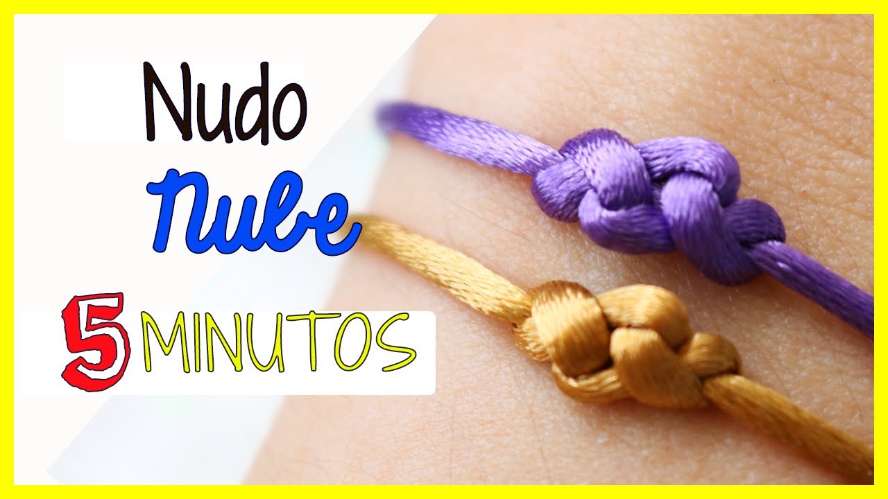 PULSERA 📿de HILO con NUDO en 5 MINUTOS ⏰🧡