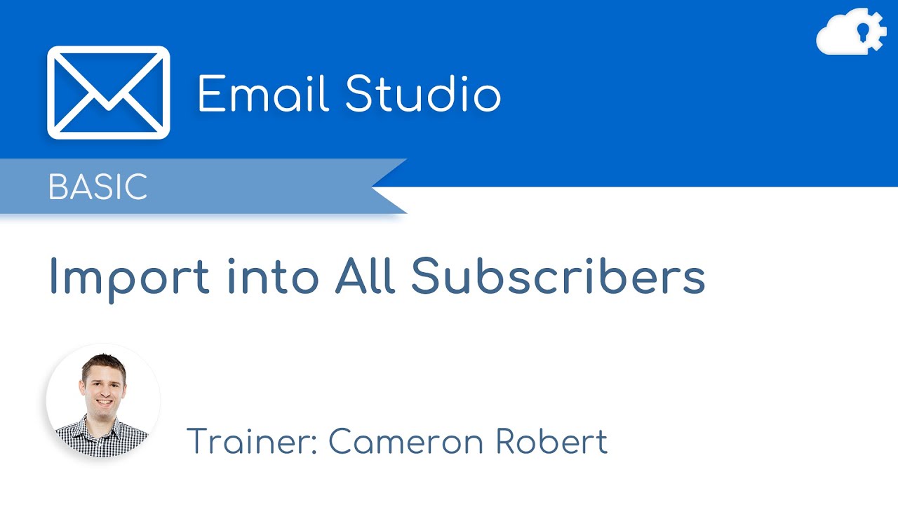 Import into All Subscribers in Salesforce Marketing Cloud