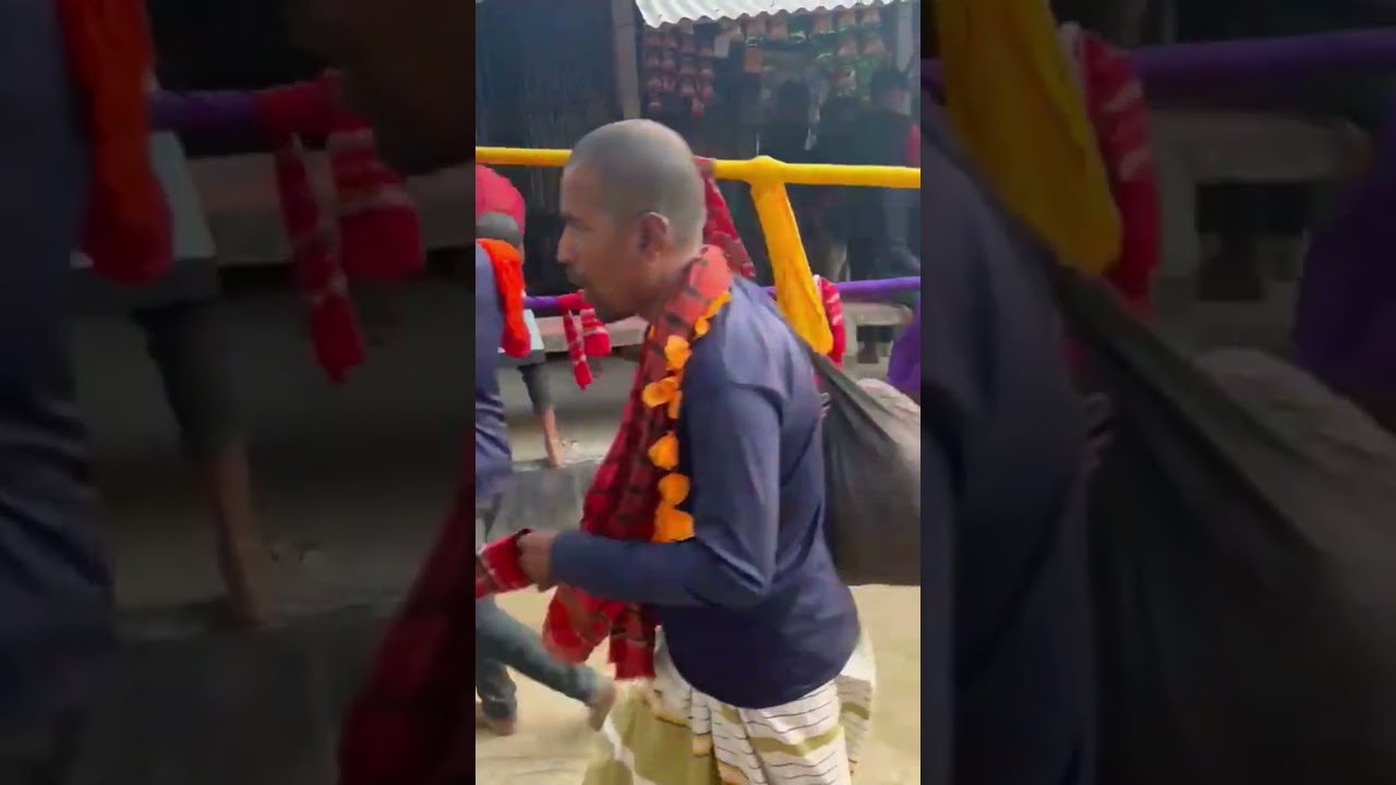 কার্তিকপুরের সানাল ফকিরের মাদার বাশ এখন আমাদের সোনাবাজু বেড়িবাঁধে এই প্রথম |bamboo dance| viral vlog