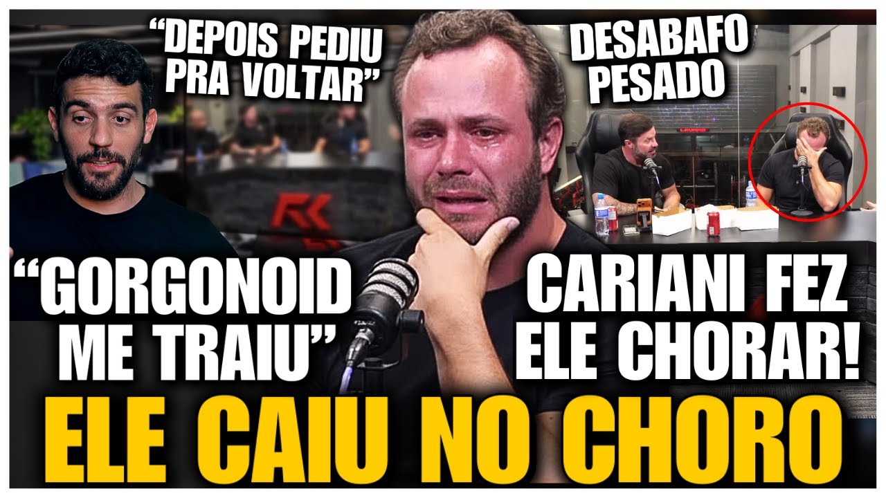DONO DA GROWTH FOI TRAÍDO PELO GORGONOID E ELE CAI NO CHORO COM PALAVRAS DO CARIANI