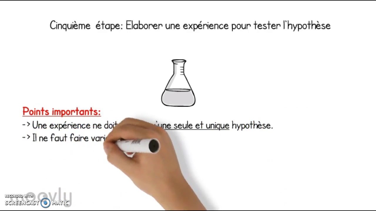 La démarche d'investigation scientifique