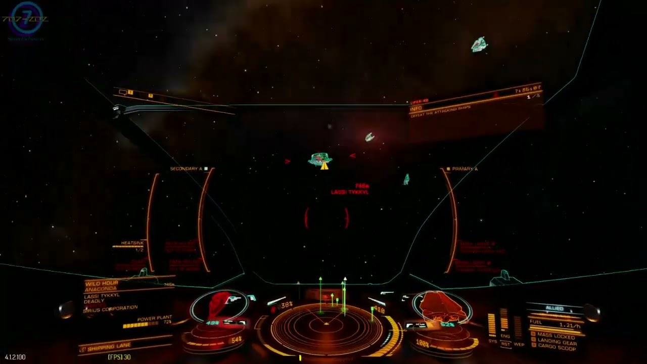 Elite Dangerous - First time i killed a deadly Anaconda