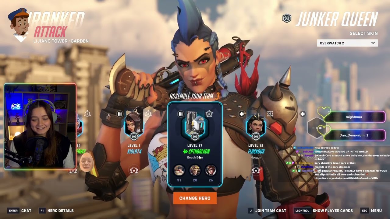 BRIGITTE VOICE ACTOR PLAYING OVERWATCH