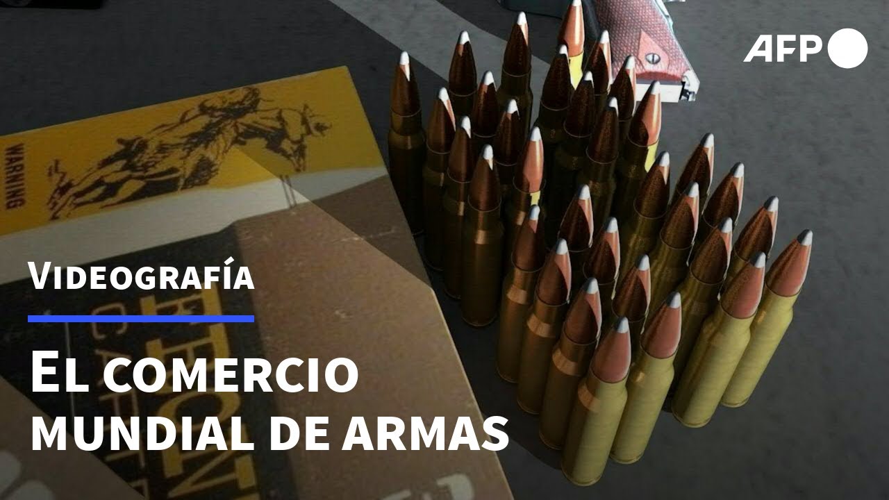 El comercio mundial de armas | AFP