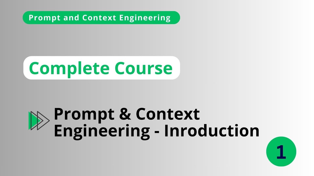 Class 06: Prompt and Context Engineering - Introduction