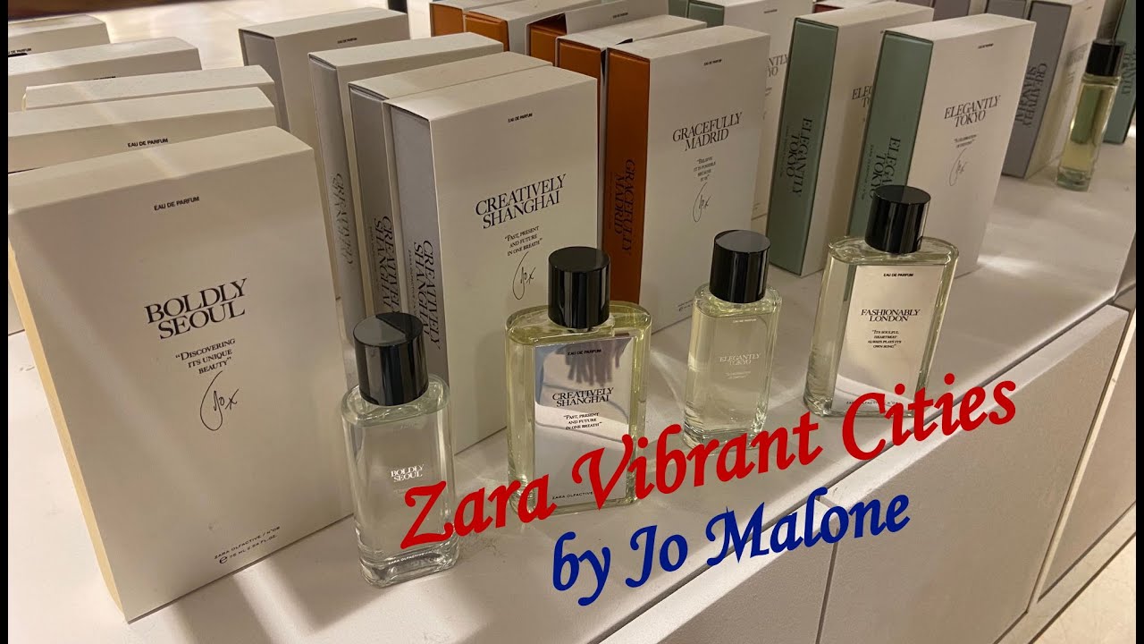 Zara Vibrant Cities💖 8 ароматов от Jo Malone✨