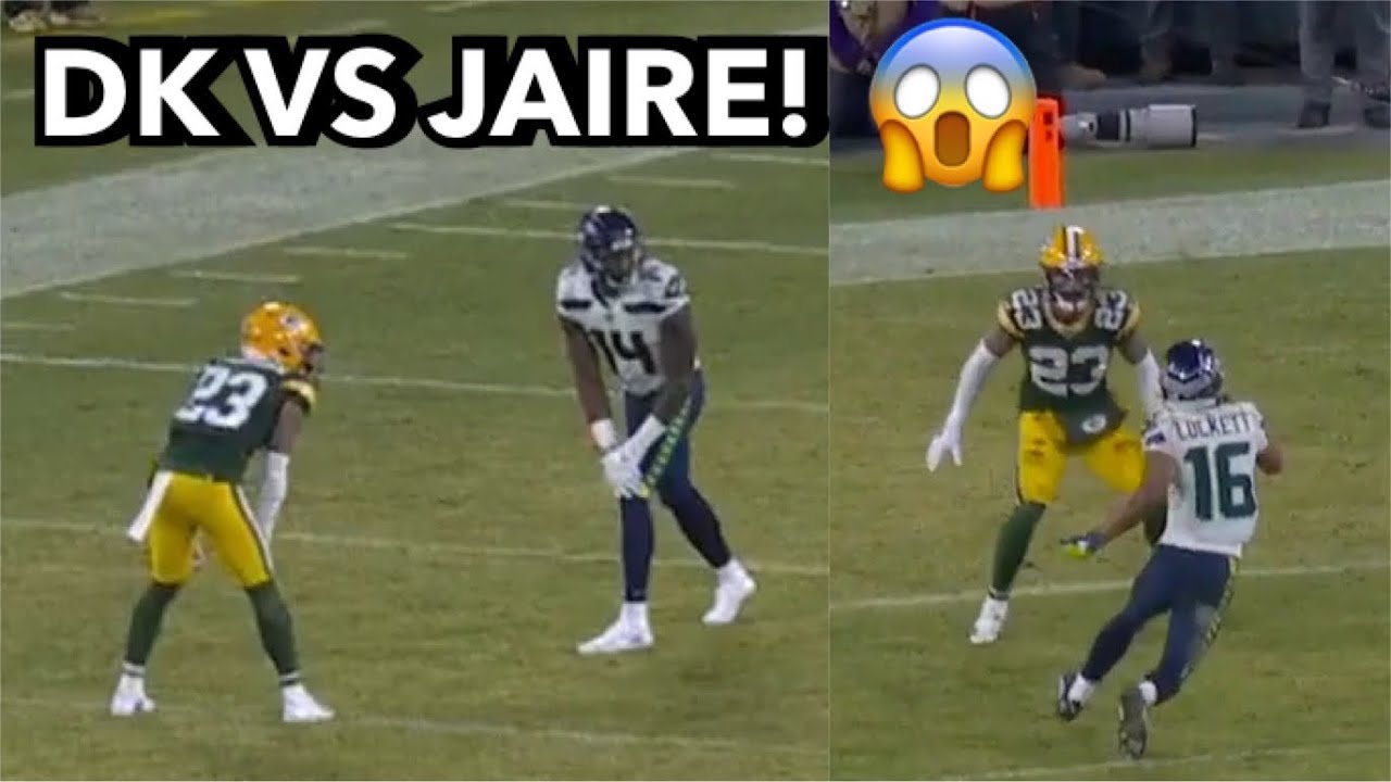 DK Metcalf & Tyler Lockett vs Jaire Alexander (2020 Divisional) WR vs CB