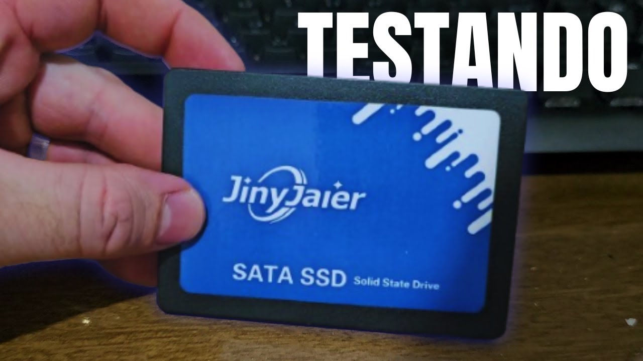 PARECE BOM! Teste do SSD JinyJaier